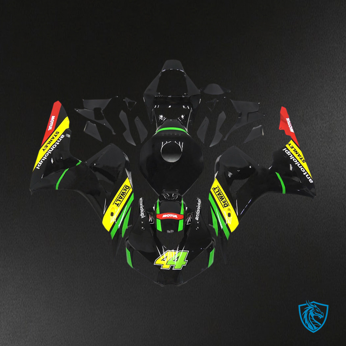 Honda CBR1000RR (2006-2007) Yellow & Green - Fairing Kit