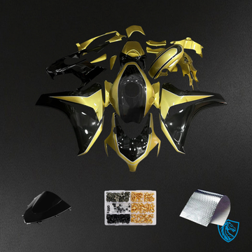 Honda CBR1000RR (2008-2011) Black & Gold - Fairing Kit