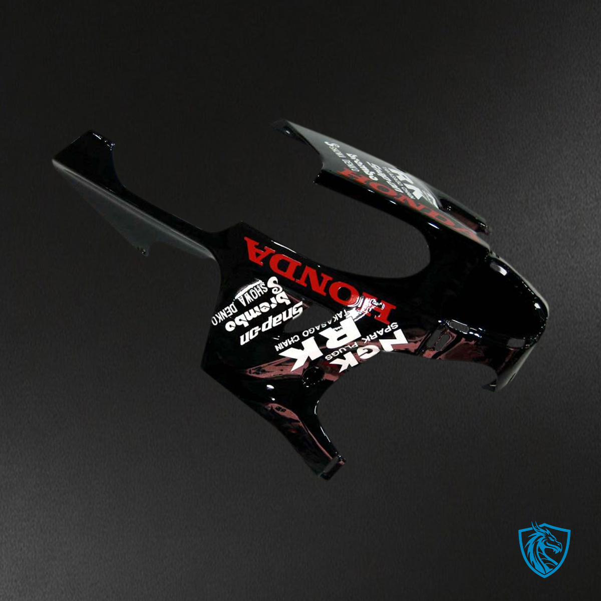 Honda CBR1000RR (2008-2011) Black, Red & Green Rossi - MERGEment Motorcycle Fairings Kit