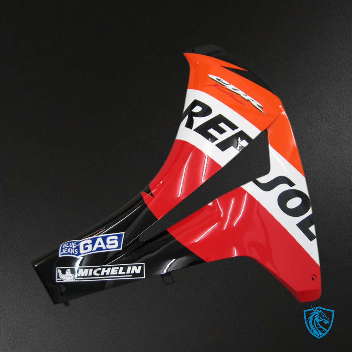 Honda CBR1000RR (2008-2011) Black & Orange Repsol Fairings Kit - Aftermarket ABS Bodywork