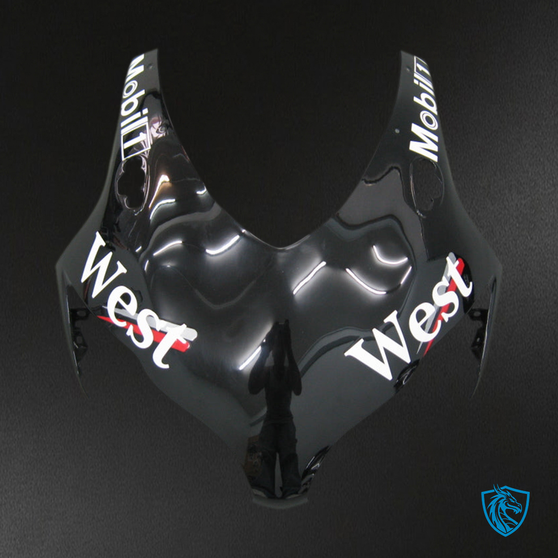 Honda CBR1000RR (2008-2011) Black West Racing Generic Fairings Kit | ABS Bodywork