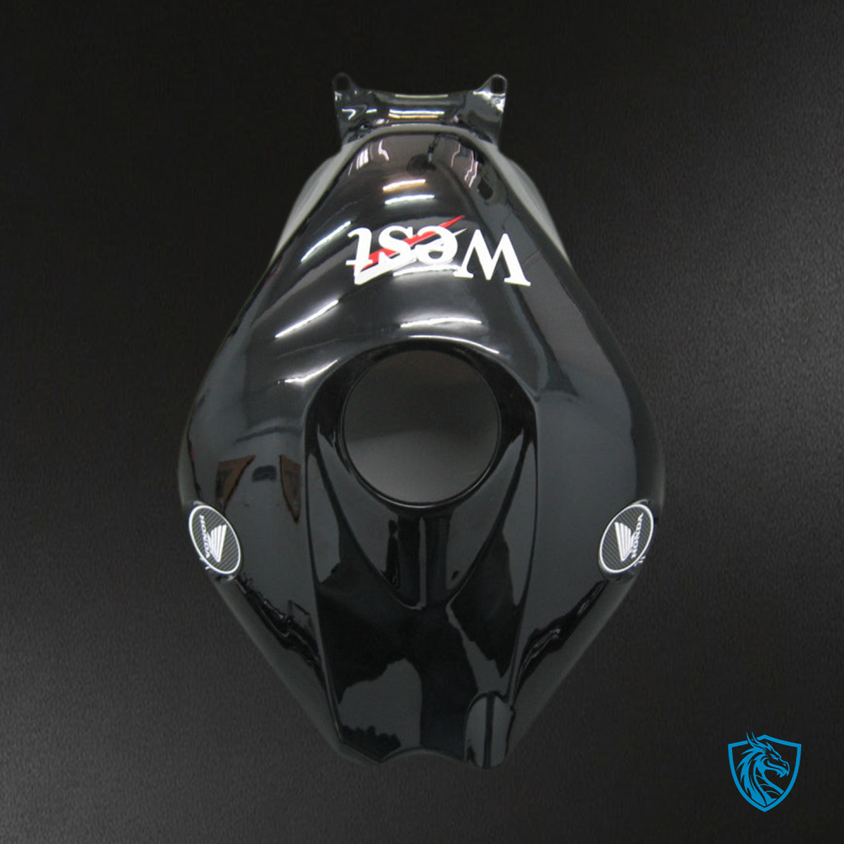 Honda CBR1000RR (2008-2011) Black West Racing Generic Fairings Kit | ABS Bodywork