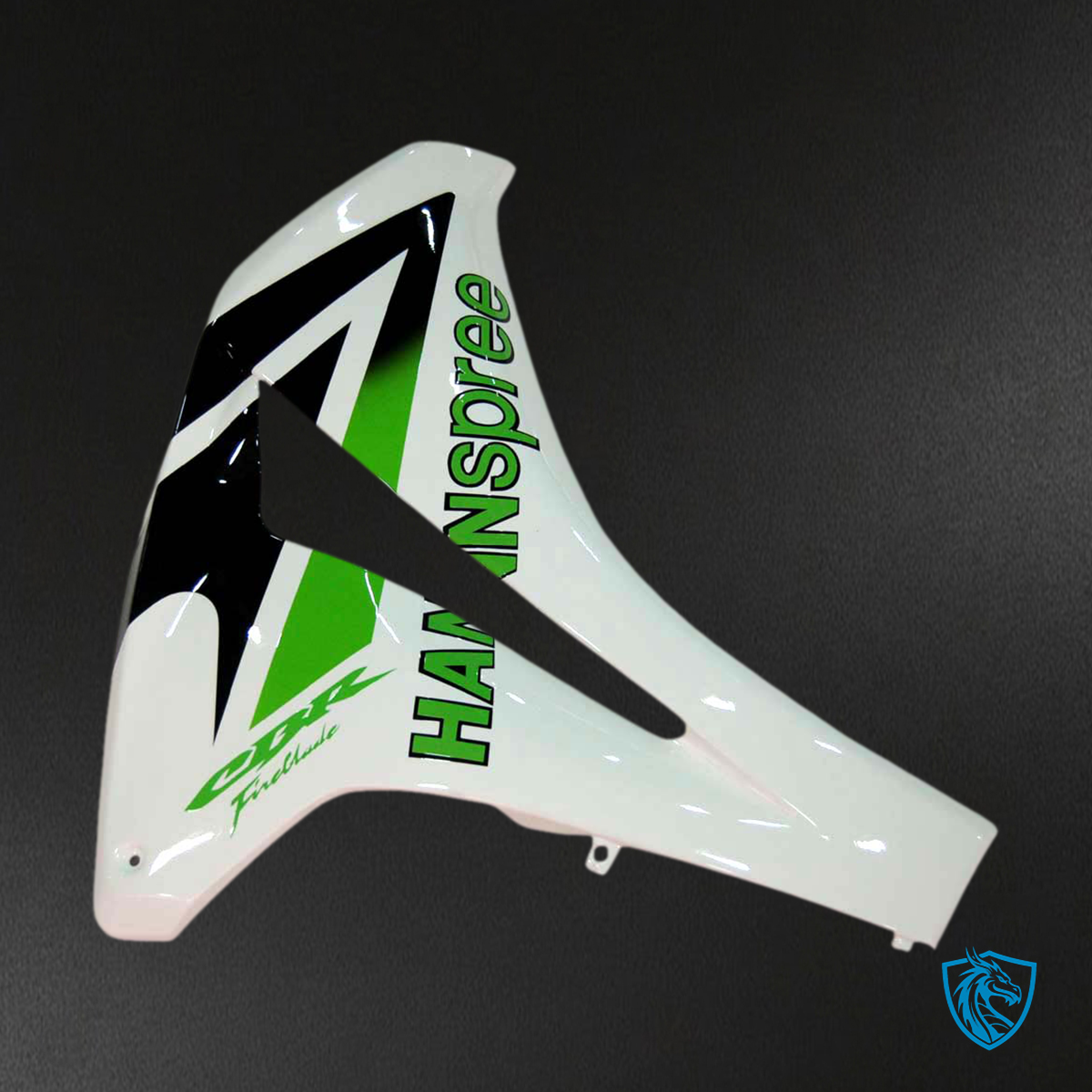 Honda CBR1000RR (2008-2011) Black & White Playboy Generic Fairings Kit | ABS Bodywork