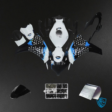 Honda CBR1000RR (2008-2011) Black & Blue Spot - Fairing Kit