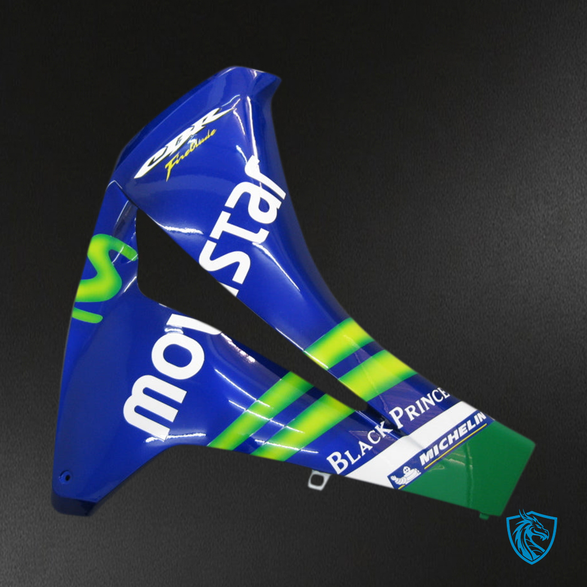 Honda CBR1000RR (2008-2011) Blue & Green Movistar Generic Fairings Kit | ABS Bodywork
