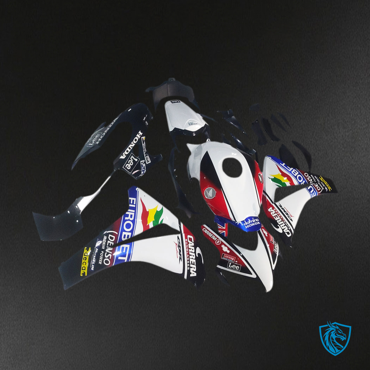 Honda CBR1000RR (2008-2011) MultiColor Eurobet Generic - Custom ABS Fairing Kit