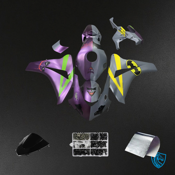 Honda CBR1000RR (2008-2011) Purple & Gray - Fairing Kit