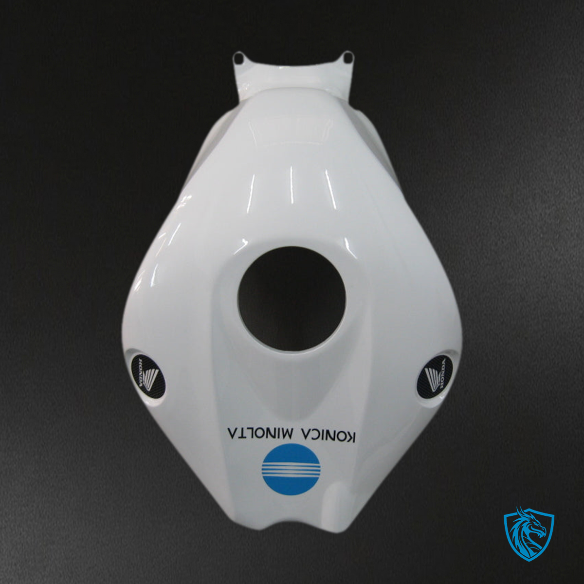 Honda CBR1000RR (2008-2011) White & Black Konica Minolta - MERGEment Motorcycle Fairings Kit