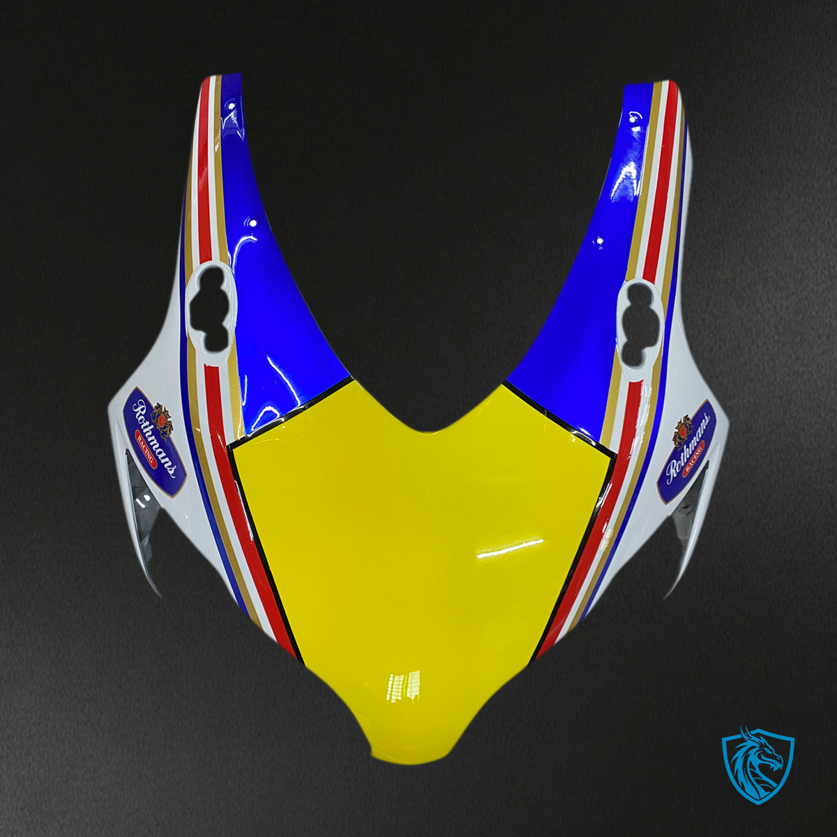Honda CBR1000RR (2008-2011) White & Blue Rothmans Generic Fairings Kit - Aftermarket ABS Bodywork