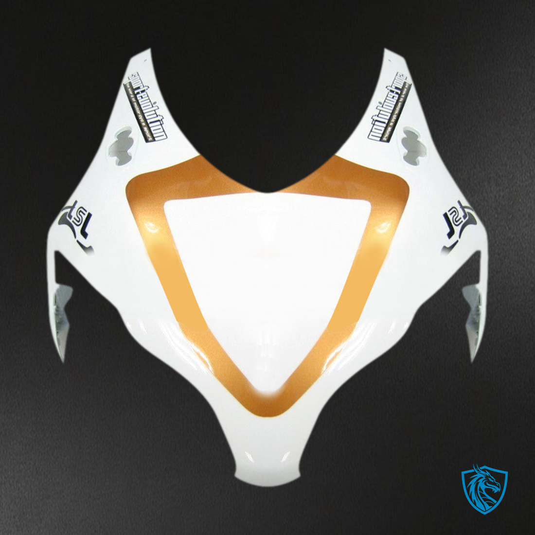 Honda CBR1000RR (2008-2011) White & Gold Sport-Evo Generic Fairings Kit - Aftermarket ABS Bodywork