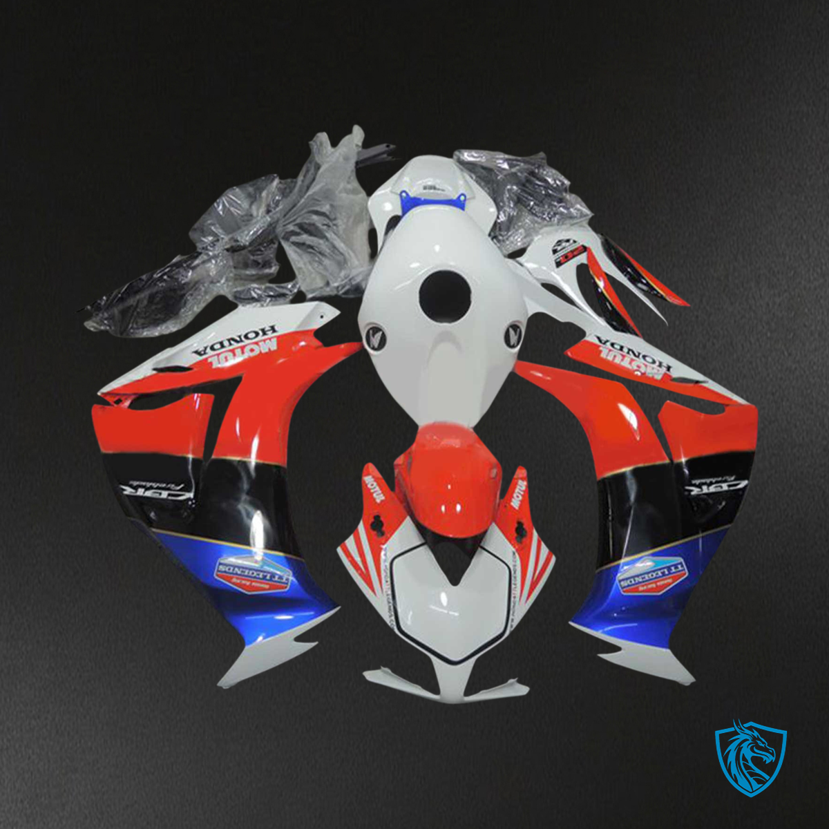 Honda CBR1000RR (2012-2016) Blue & Red Style1 - Fairing Kit