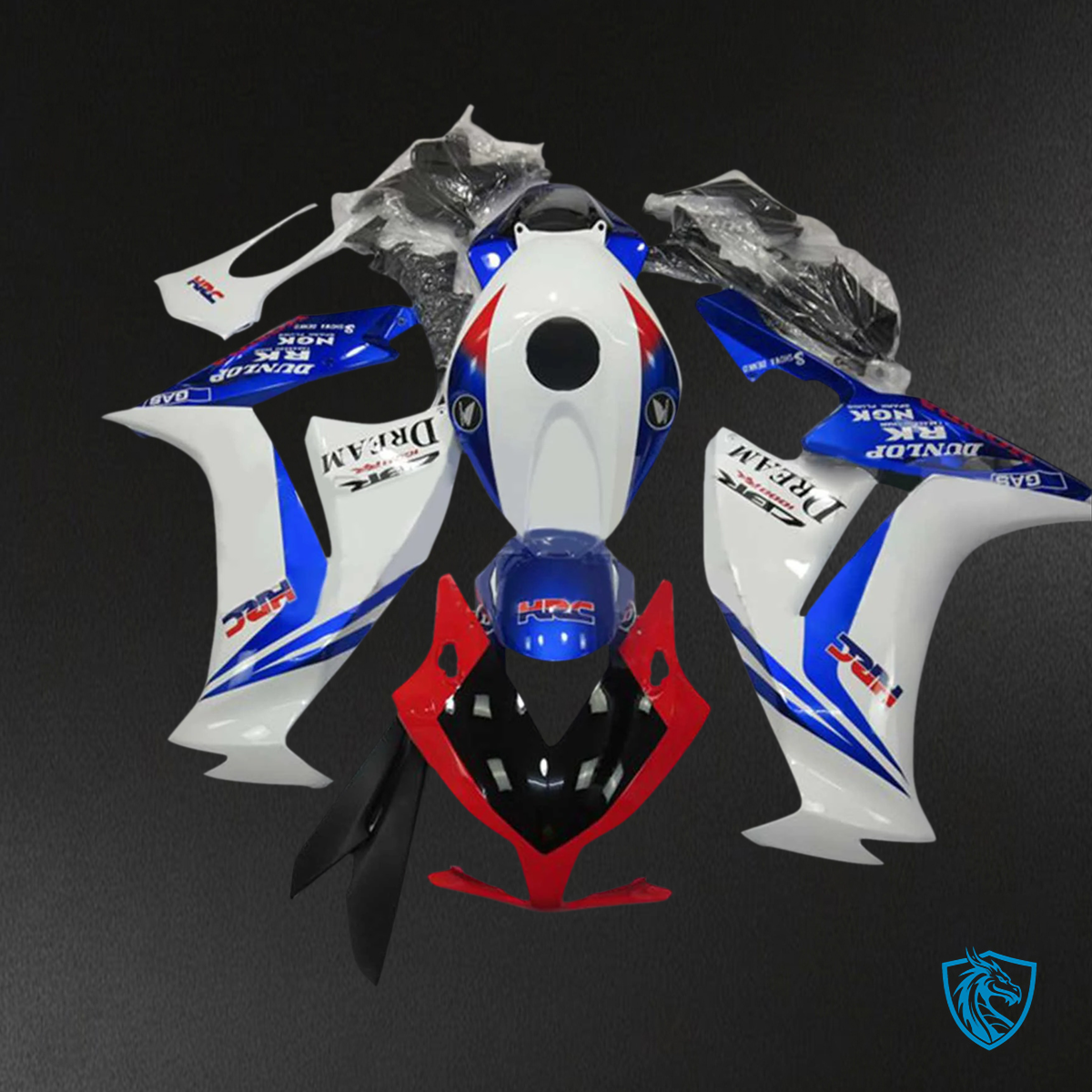 Honda CBR1000RR (2012-2016) Blue & Red Style2 - Fairing Kit