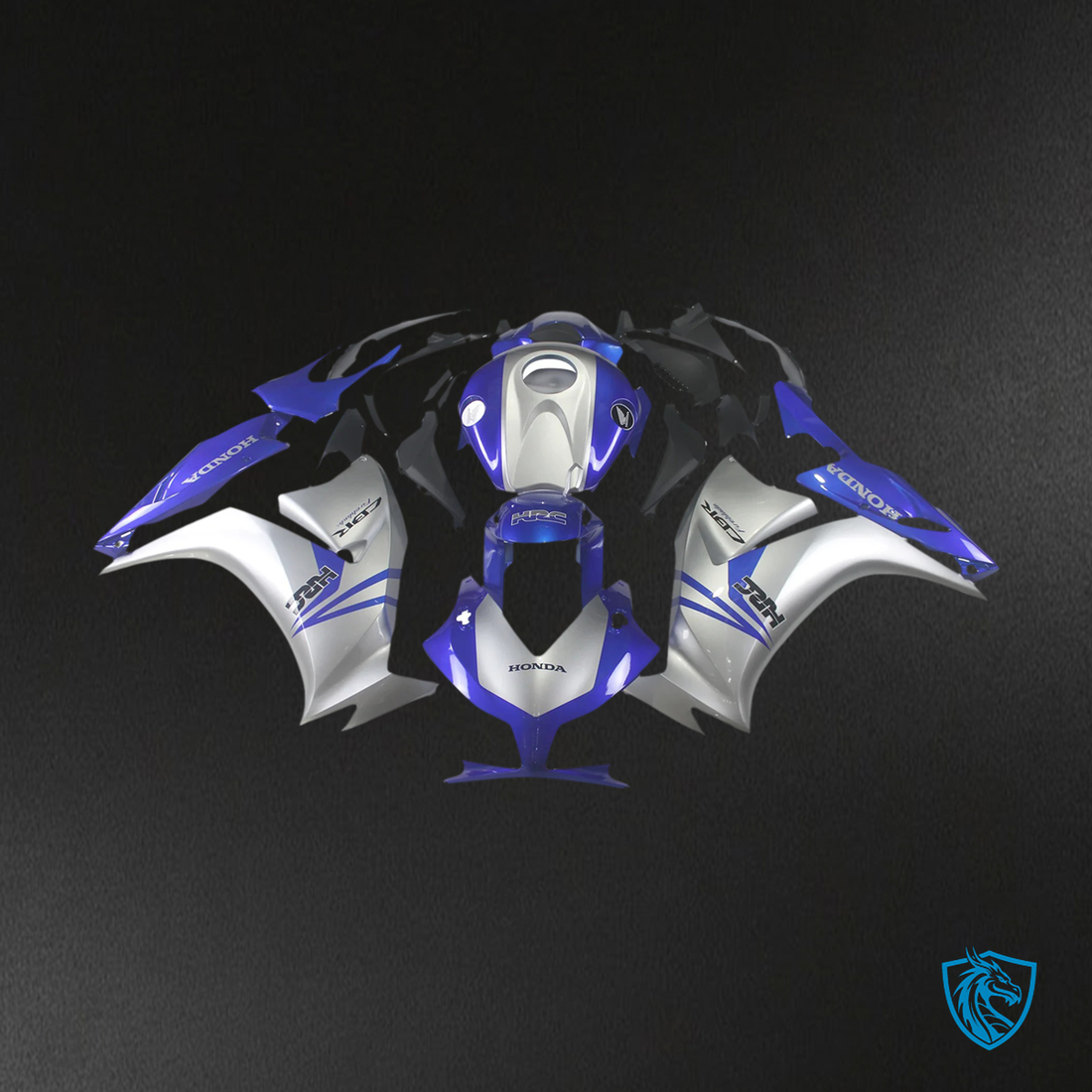 Honda CBR1000RR (2012-2016) Blue & White Style1 - Fairing Kit