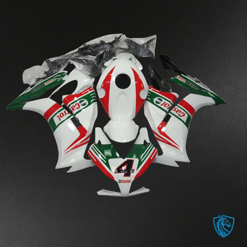 Honda CBR1000RR (2012-2016) White, Red & Green Castrol - Replacement Motorcycle Fairings Kit