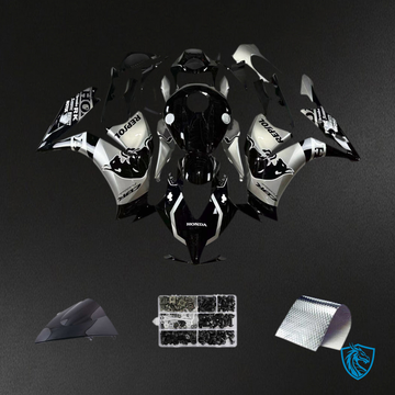 Honda CBR1000RR (2012-2016) Black & Silver - MERGEment Motorcycle Fairings Kit