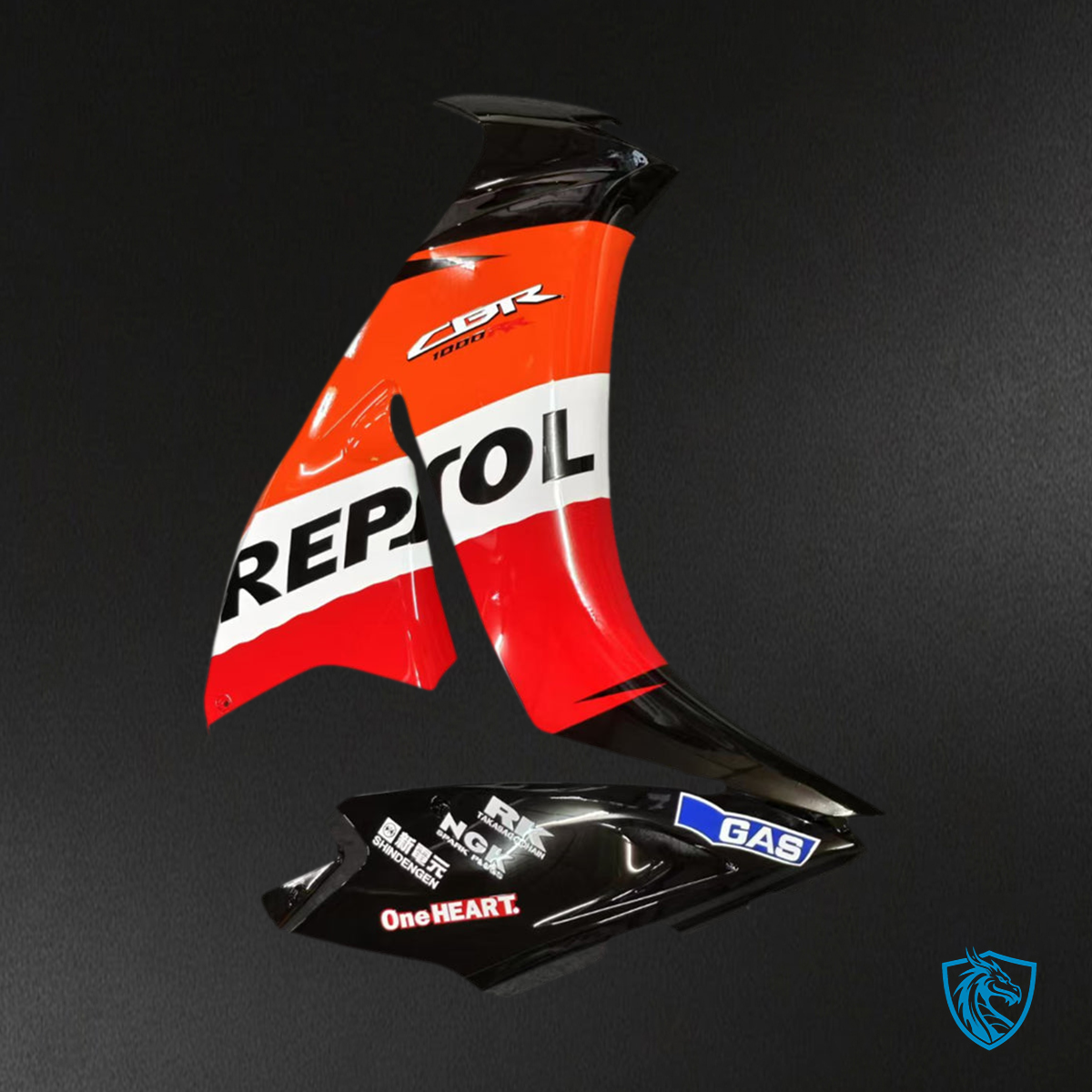 Honda CBR1000RR (2012-2016) Red & Black - MERGEment Motorcycle Fairings Kit