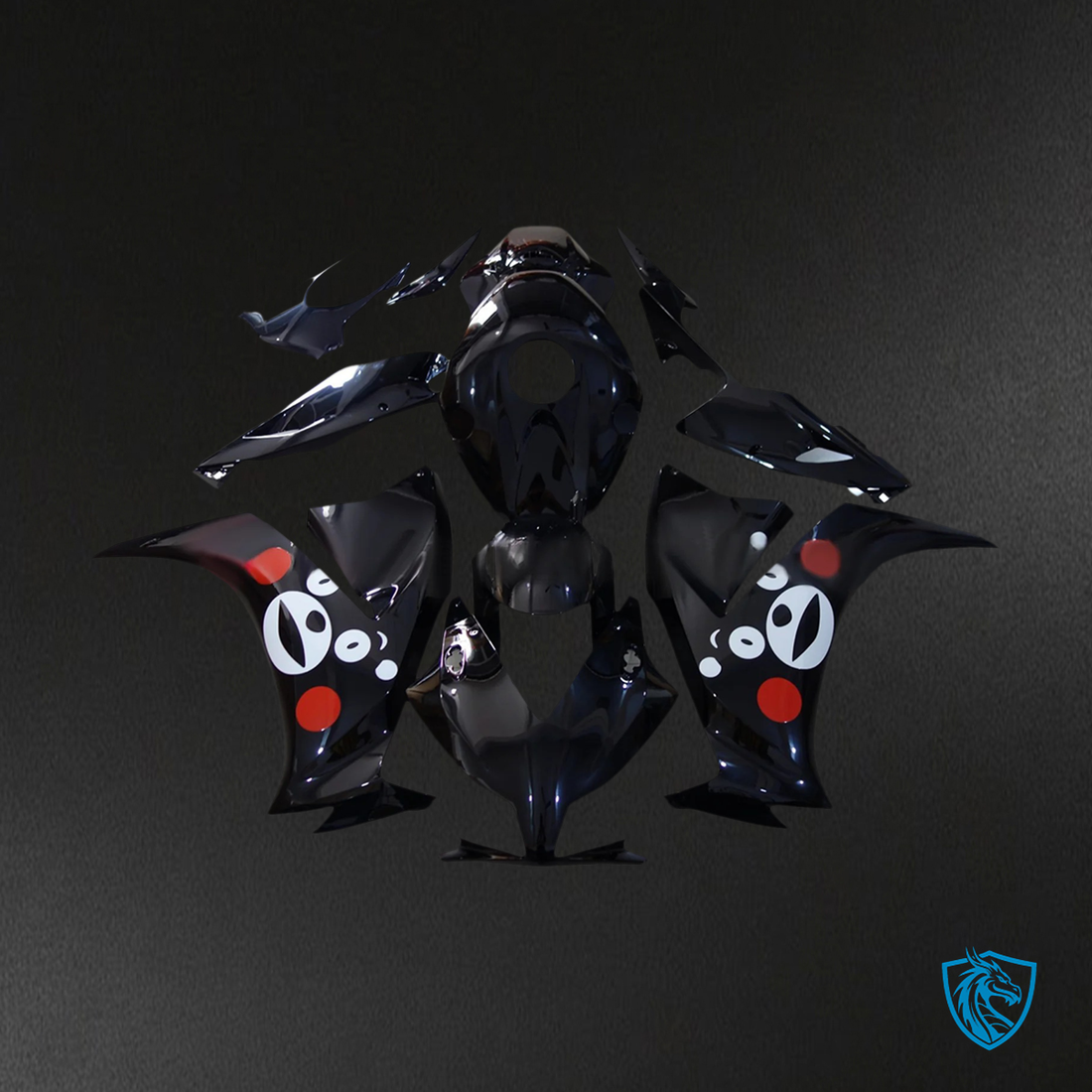 Honda CBR1000RR (2012-2016) Black Bear - Fairing Kit