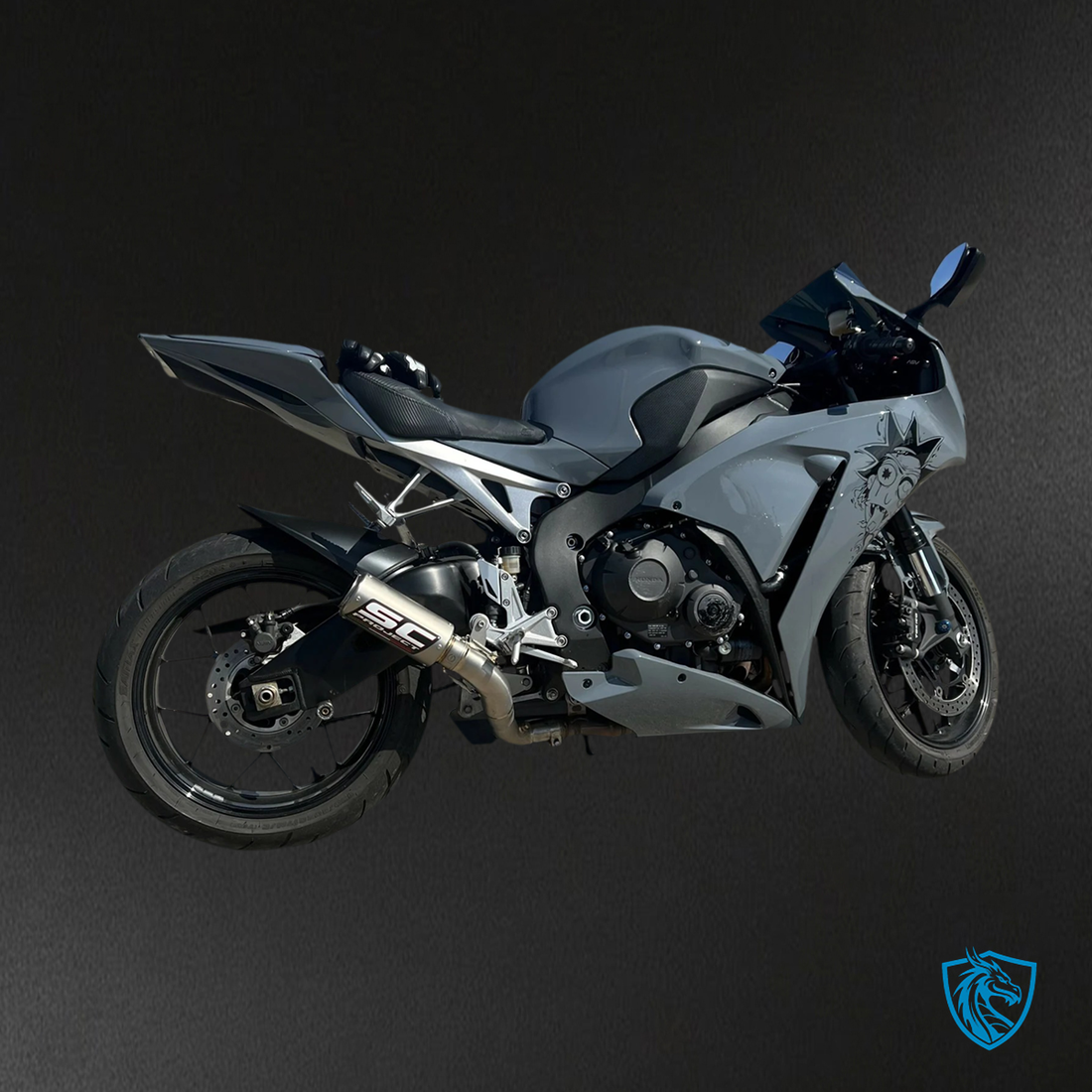 Honda CBR1000RR (2012-2016) Gray & Black - Fairing Kit