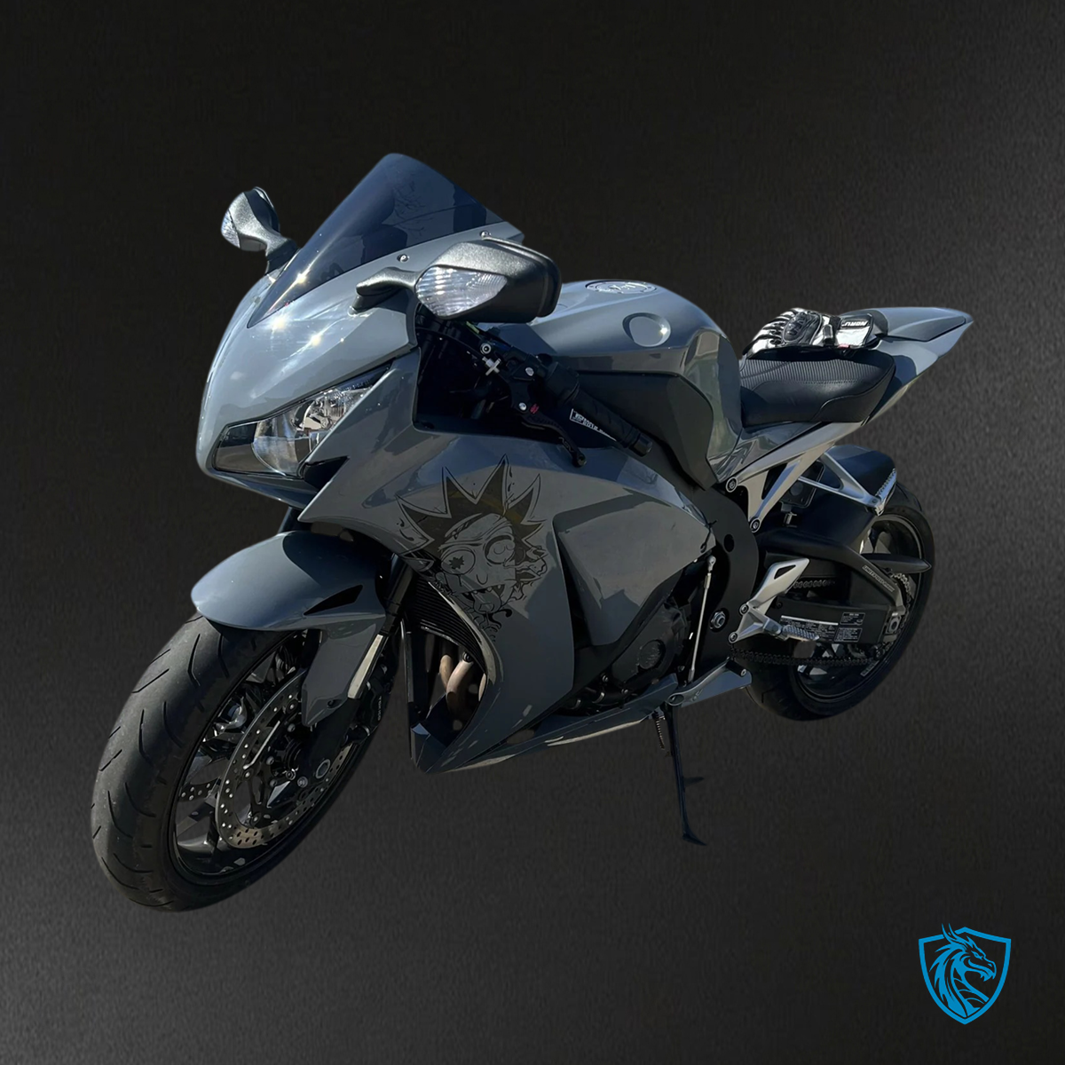 Honda CBR1000RR (2012-2016) Gray & Black - Fairing Kit