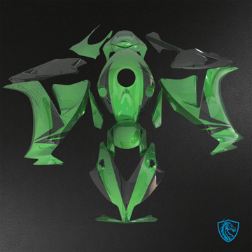Honda CBR1000RR (2012-2016) Green & Black ABS Bodywork - Fairings Kit