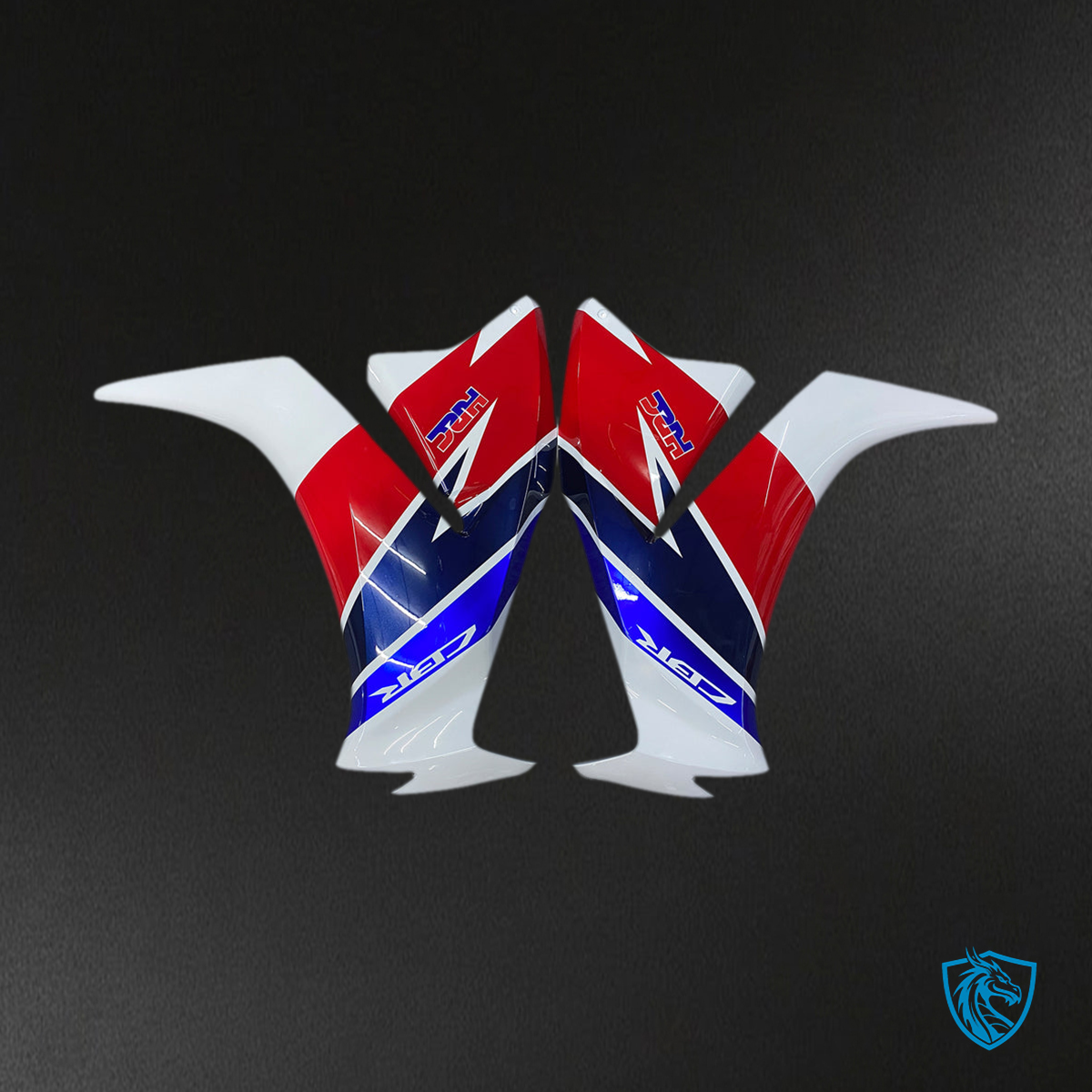 Honda CBR1000RR (2012-2016) HRC White, Red & Blue - MERGEment Motorcycle Fairings Kit