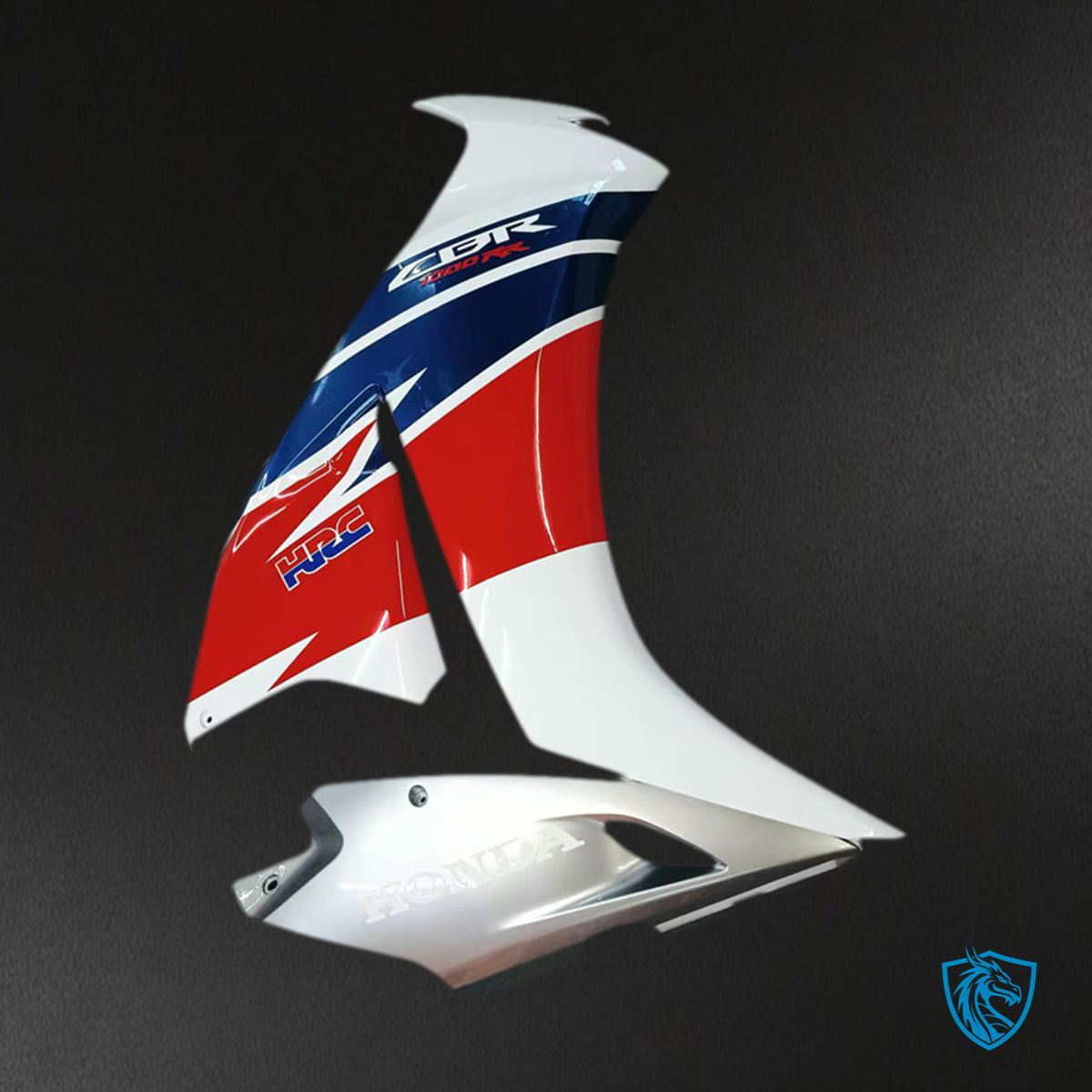 Honda CBR1000RR (2012-2016) HRC White, Red & Silver Generic Fairings Kit | ABS Bodywork