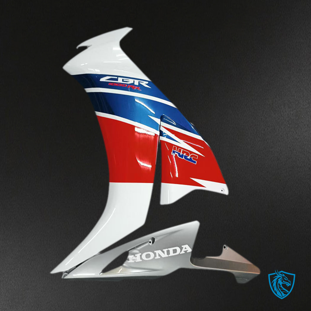 Honda CBR1000RR (2012-2016) HRC White, Red & Silver Generic Fairings Kit | ABS Bodywork