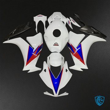 Honda CBR1000RR (2012-2016) White, Red & Blue - Replacement Motorcycle Fairings Kit