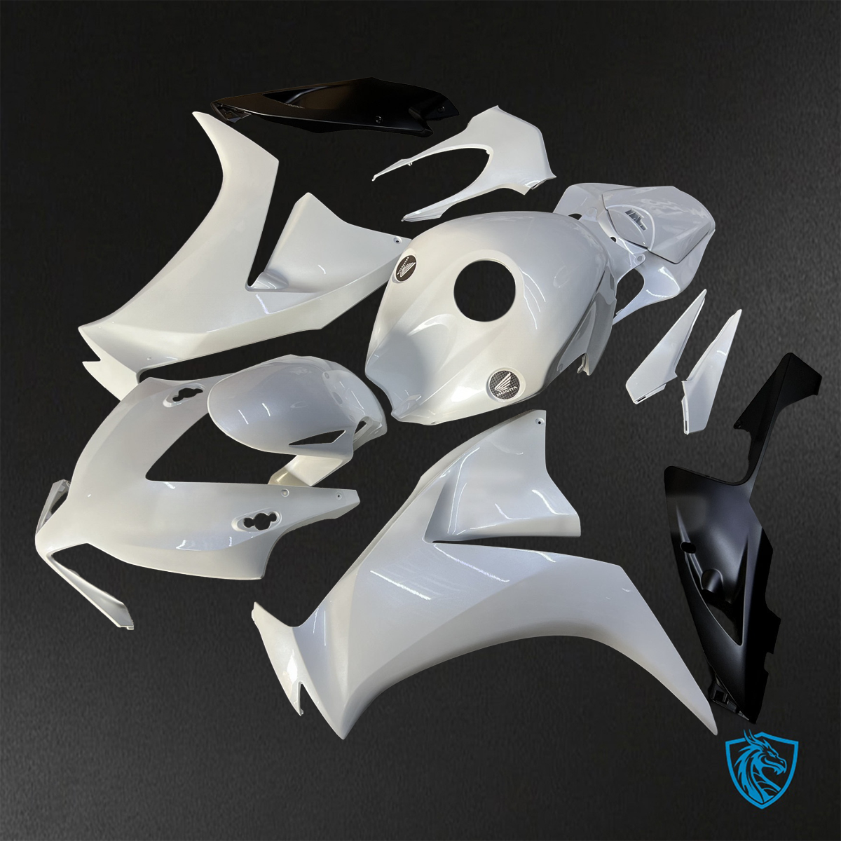 Honda CBR1000RR (2012-2016) Matte White Fairings Kit - Aftermarket ABS Bodywork