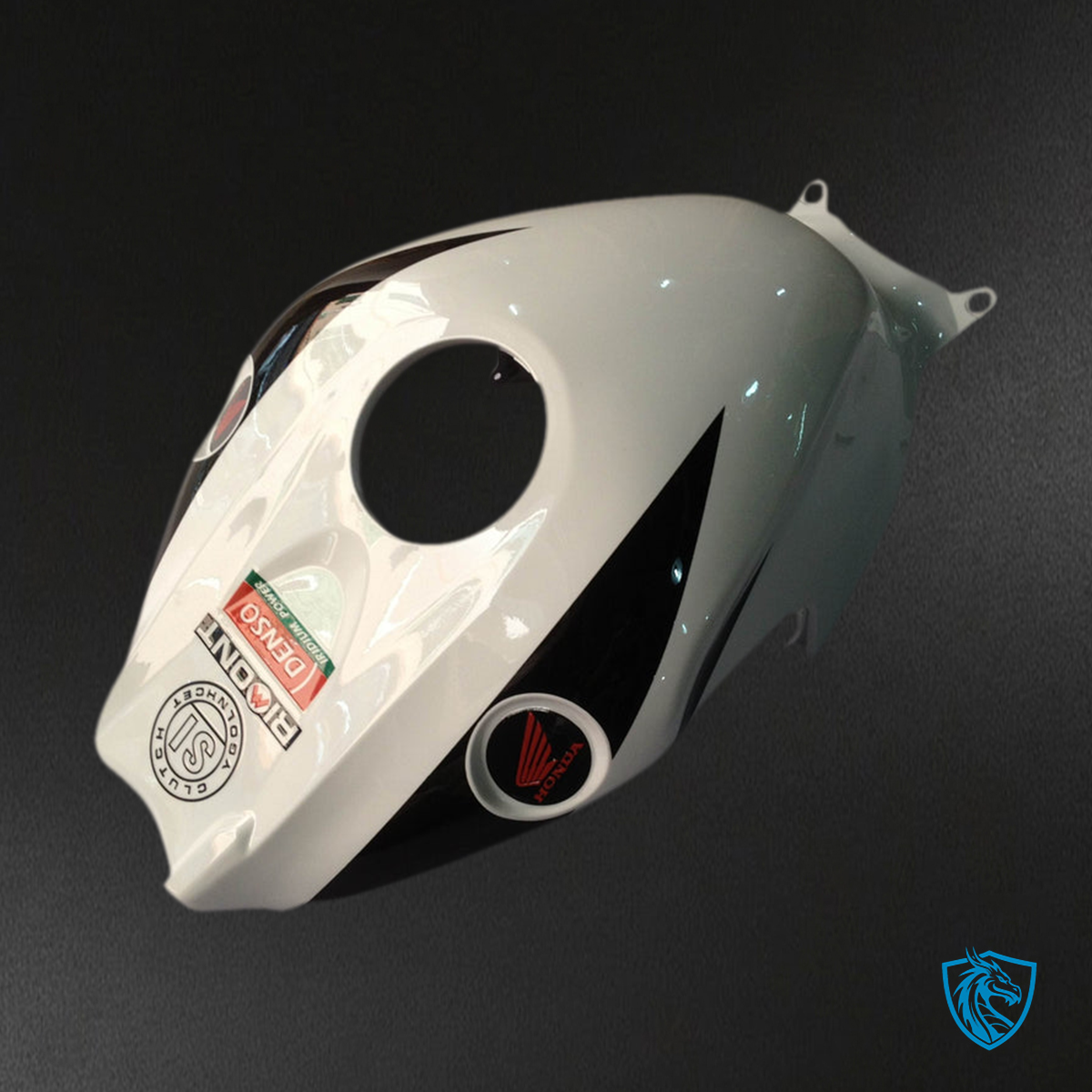 Honda CBR1000RR (2012-2016) White & Black Playboy Racing Generic - Custom ABS Fairing Kit