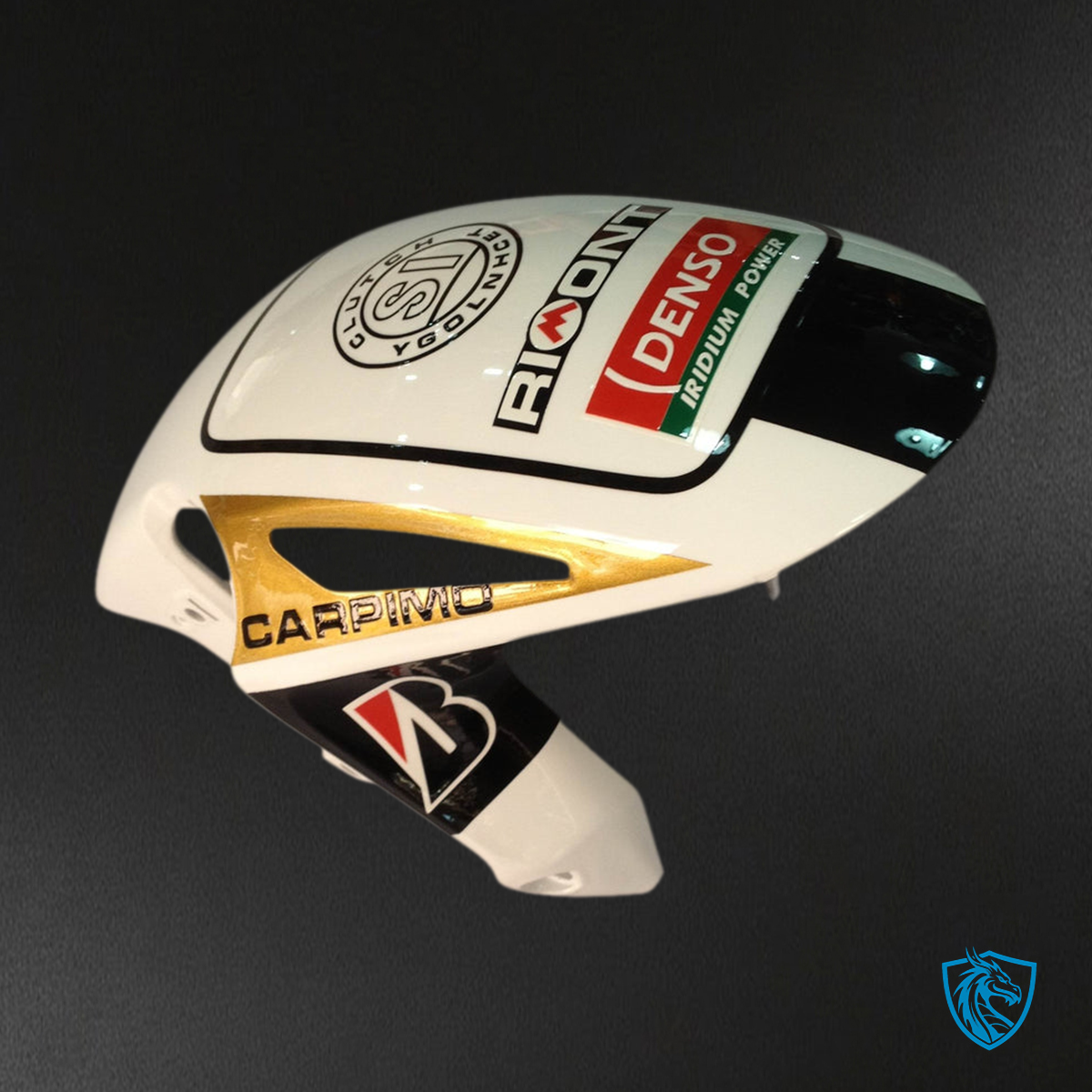 Honda CBR1000RR (2012-2016) White & Black Playboy Racing Generic - Custom ABS Fairing Kit