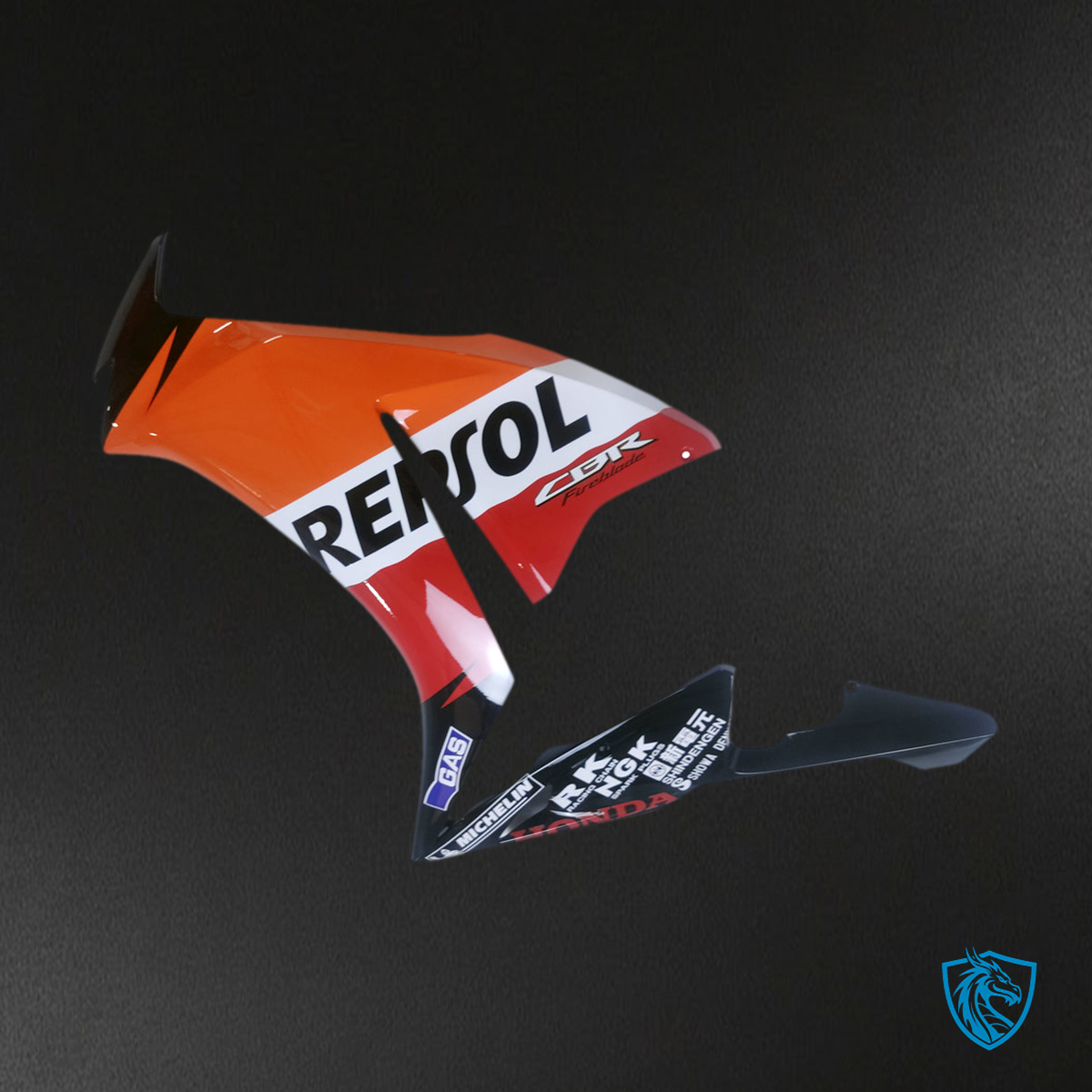 Honda CBR1000RR (2012-2016) Orange & Black Repsol Generic Fairings Kit | ABS Bodywork