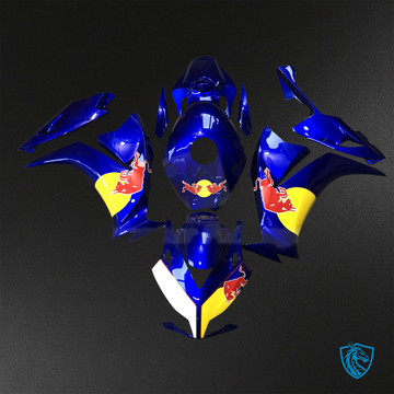 Honda CBR1000RR (2012-2016) Blue, Yellow, White & Red Bull ABS Bodywork - Fairings Kit