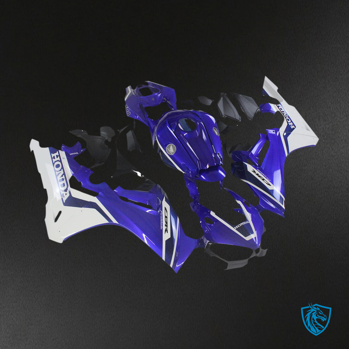 Honda CBR1000RR (2017-2025) Blue & White - Fairing Kit