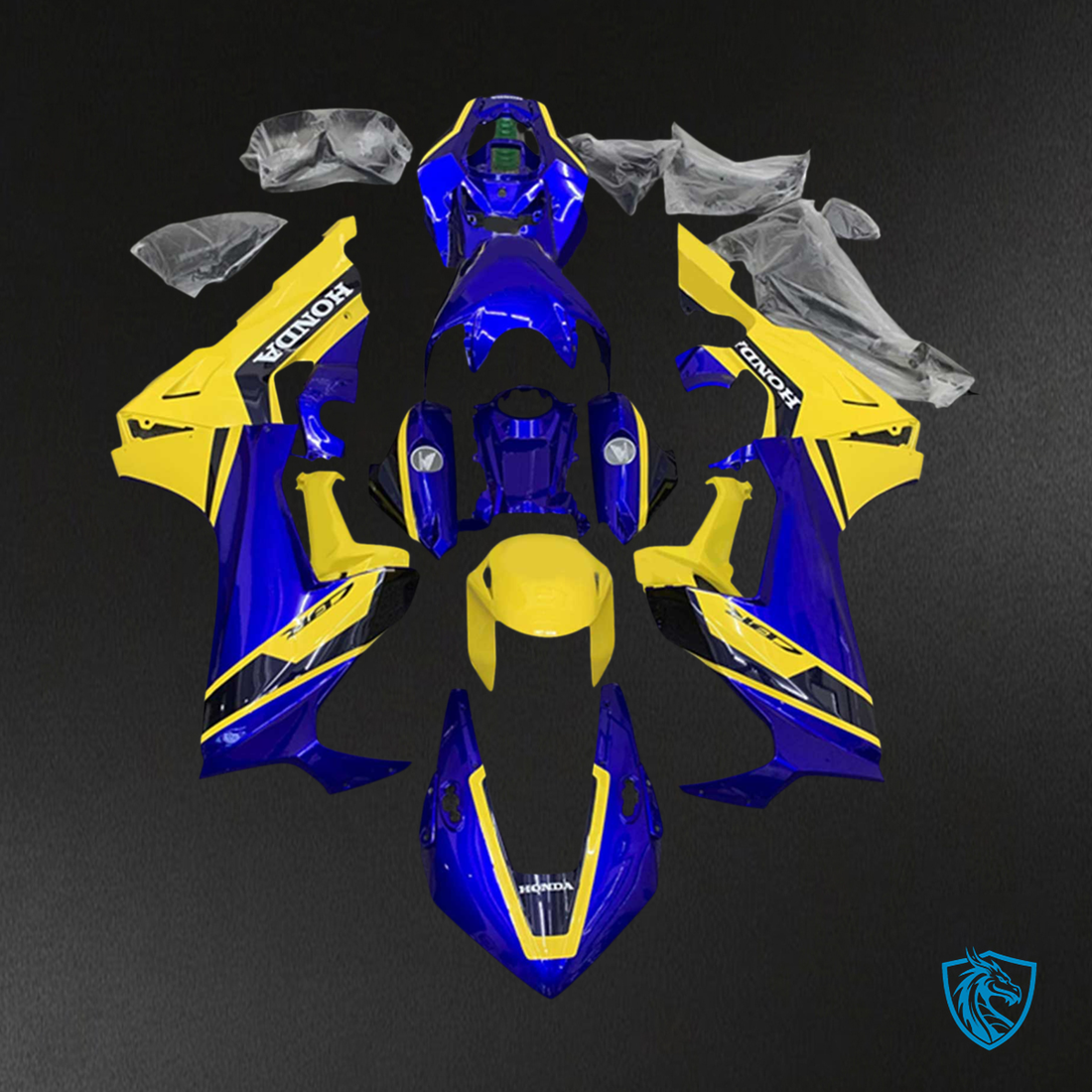 Honda CBR1000RR (2017-2025 ) Blue & Yellow - Fairing Kit