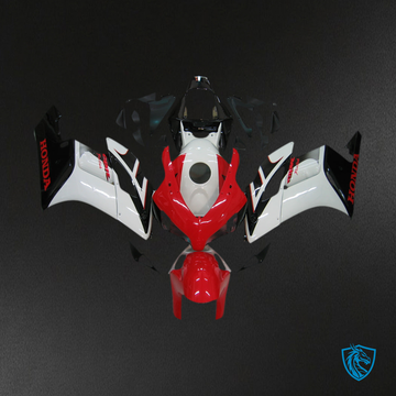 Honda CBR1000RR (2008-2014) White, Red & Black - MERGEment Motorcycle Fairings Kit