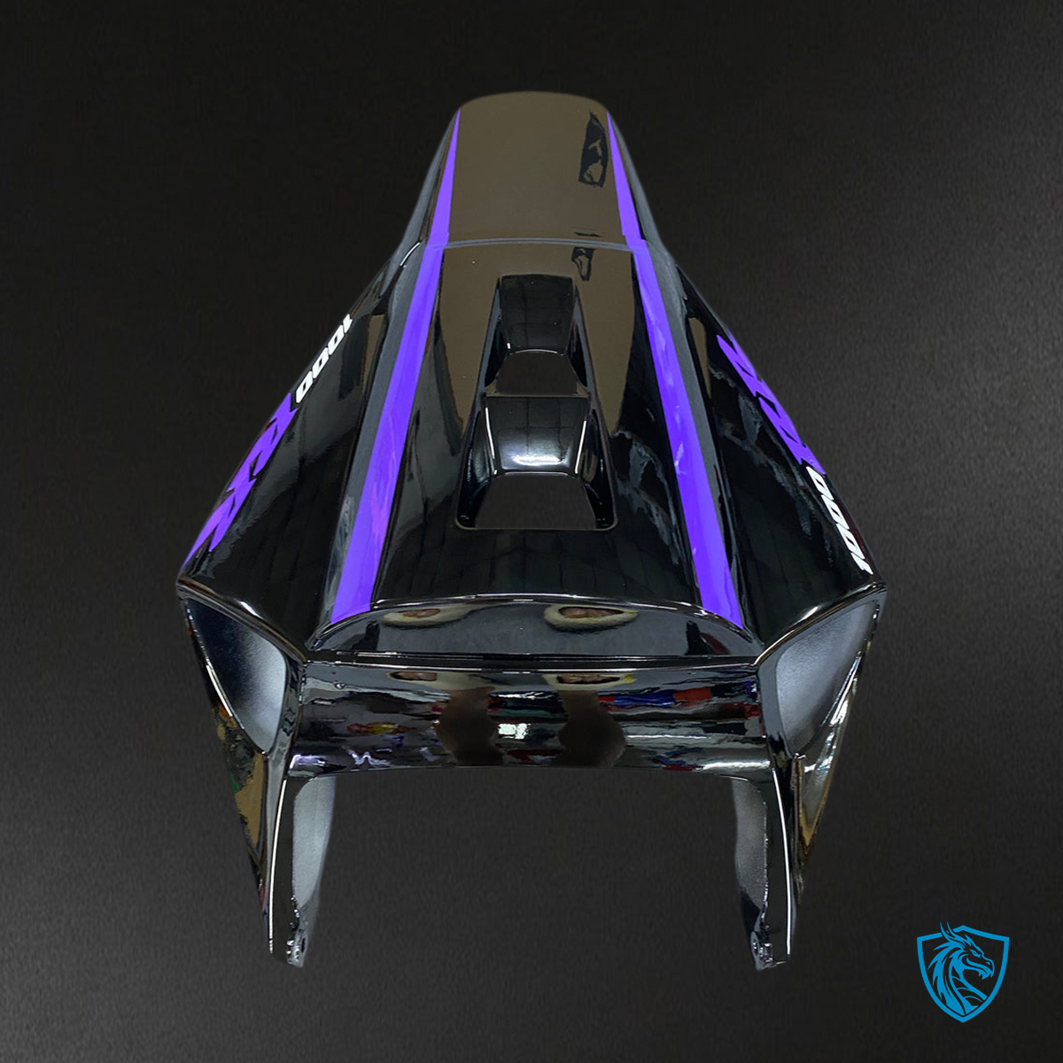 Honda CBR1000RR (2004-2005) Black & Purple - MERGEment Motorcycle Fairings Kit