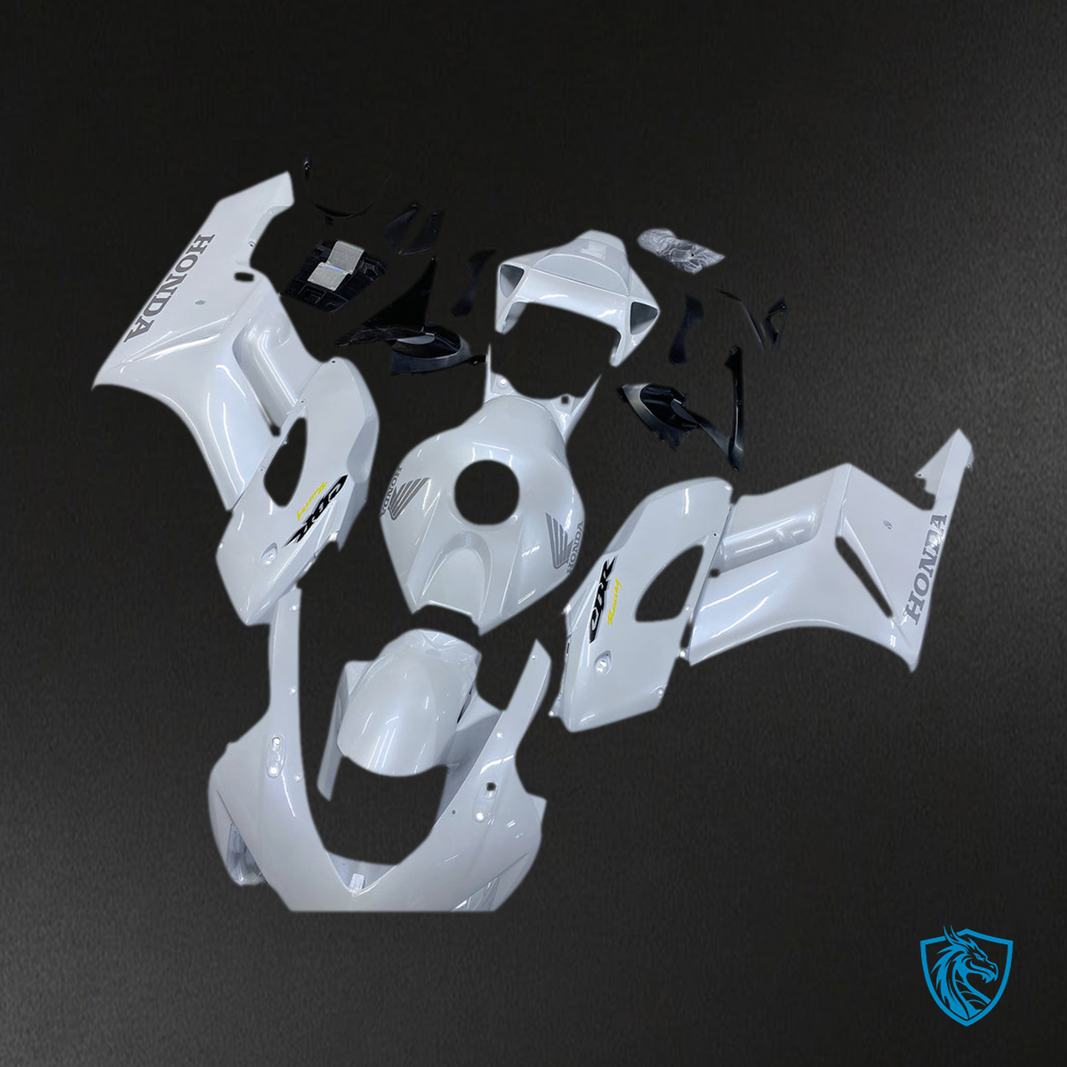 Honda CBR1000RR (2004-2005) Gloss White - MERGEment Motorcycle Fairings Kit