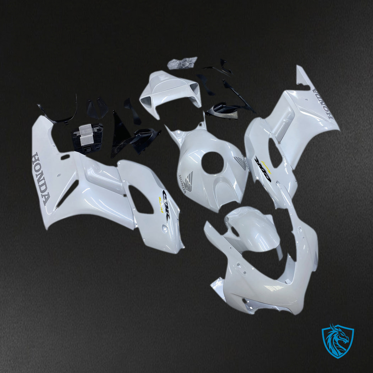 Honda CBR1000RR (2004-2005) Gloss White - MERGEment Motorcycle Fairings Kit