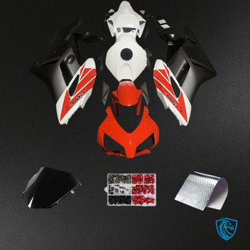 Honda CBR1000RR (2004-2005) Red, White & Black Fairing Kit | ABS Bodywork