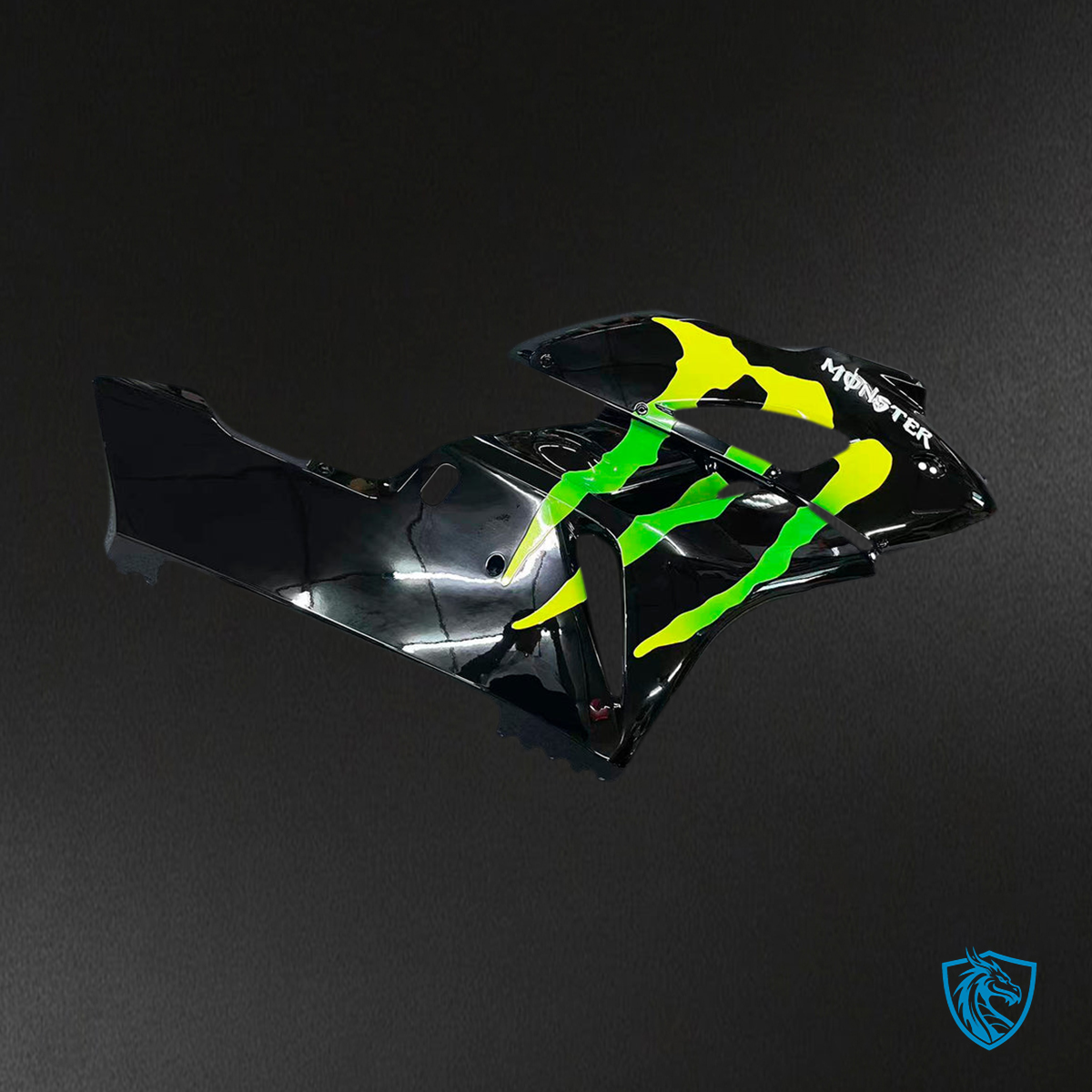 Honda CBR1000RR (2004-2005) Black & Green - MERGEment Motorcycle Fairings Kit