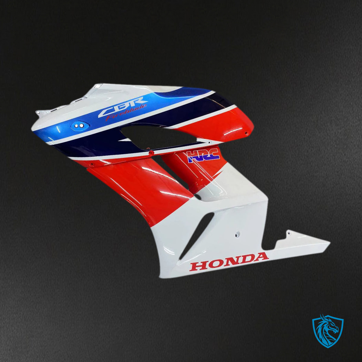 Honda CBR1000RR (2004-2005) White & Red - Custom ABS Fairing Kit