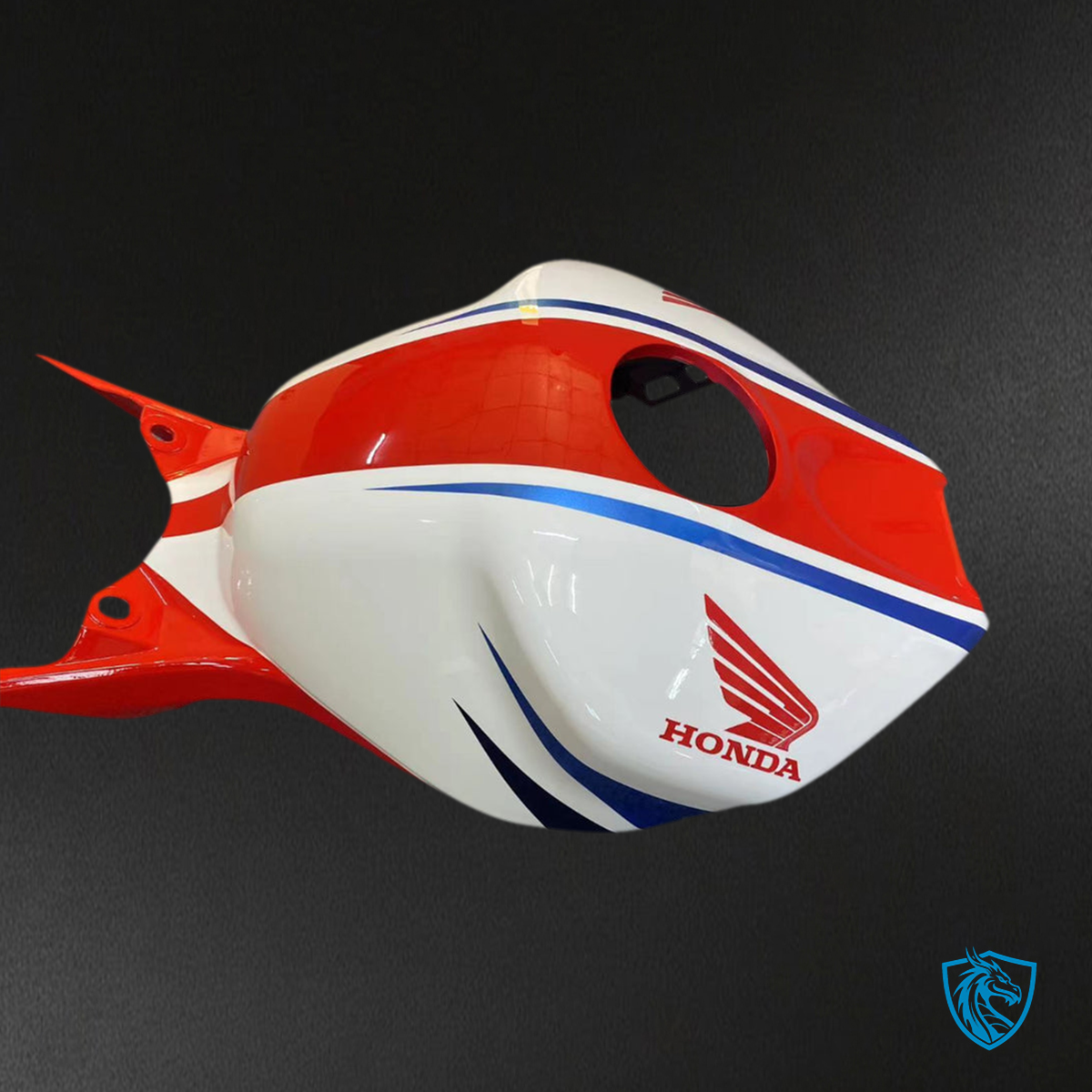 Honda CBR1000RR (2004-2005) White & Red - Custom ABS Fairing Kit