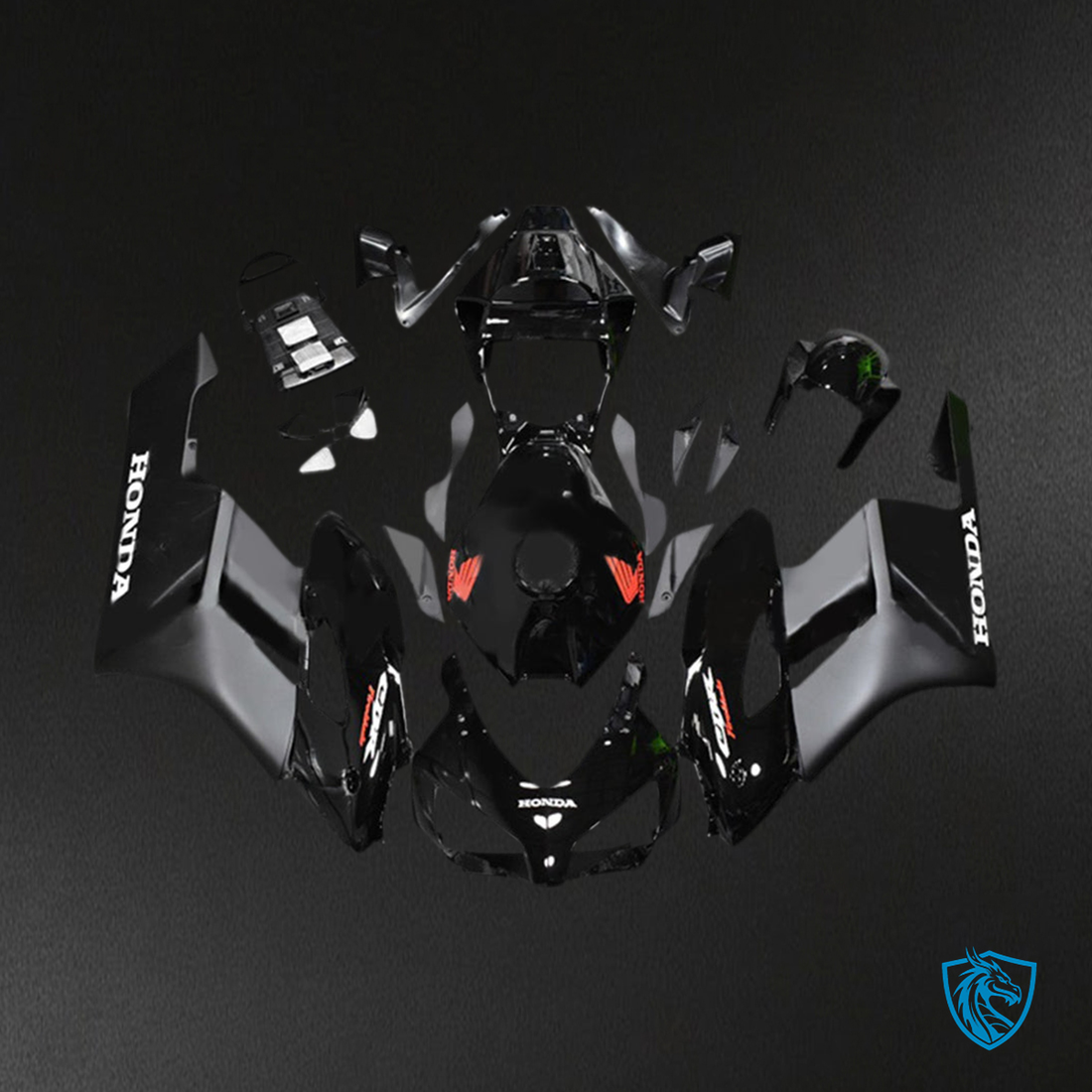 Honda CBR1000RR (2004-2005) Black - MERGEment Motorcycle Fairings Kit