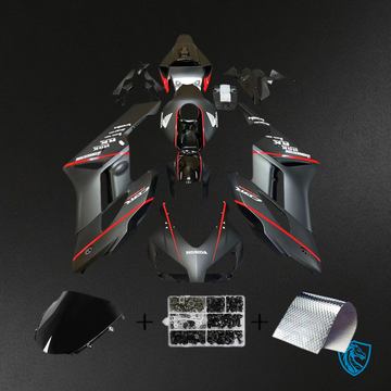Honda CBR1000RR (2004-2005) Black & Red Fairing Kit | ABS Bodywork