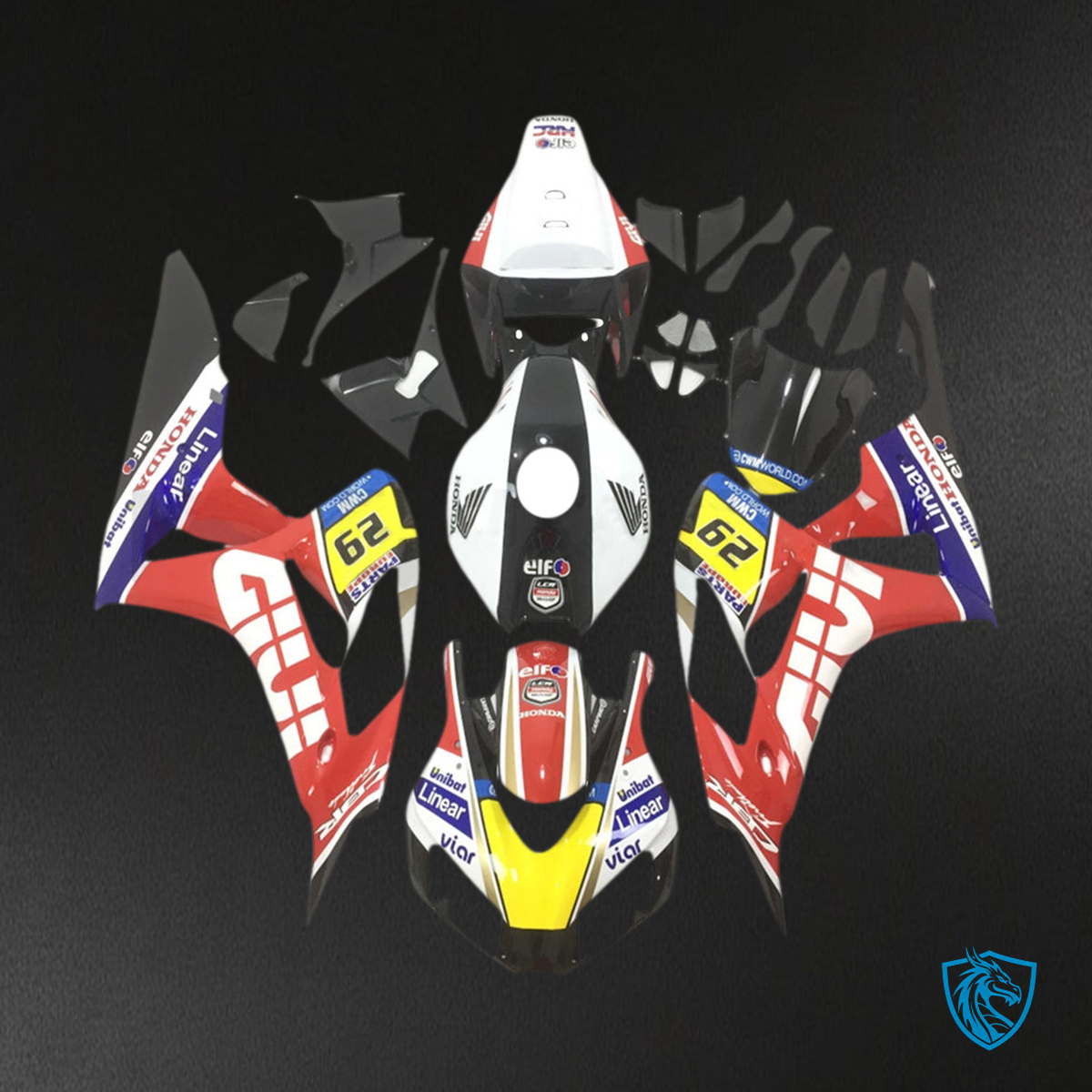 Honda CBR1000RR (2006-2007) Multicolour Fairing Kit | ABS Bodywork