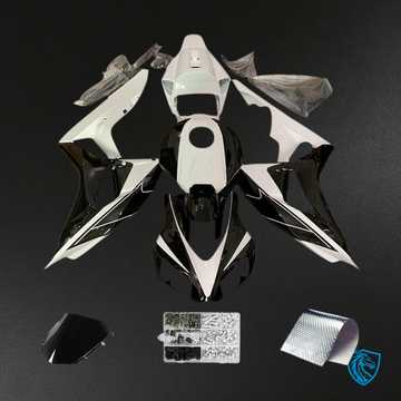 Honda CBR1000RR (2006-2007) White & Black - MERGEment Motorcycle Fairings Kit