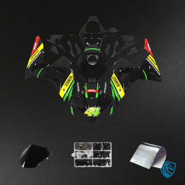 Honda CBR1000RR (2006-2007) Black & Yellow - MERGEment Motorcycle Fairings Kit