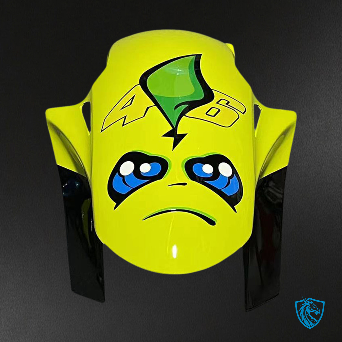 Honda CBR1000RR (2006-2007) Blue, Black & Yellow Shark - Custom ABS Fairing Kit