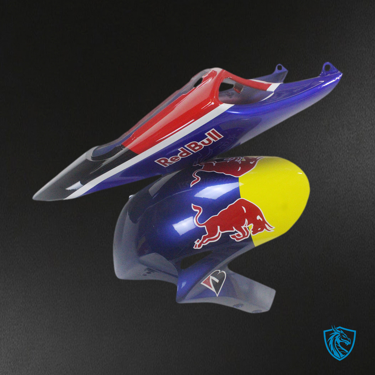 Honda CBR1000RR (2006-2007) Red, Blue & Yellow - Custom ABS Fairing Kit